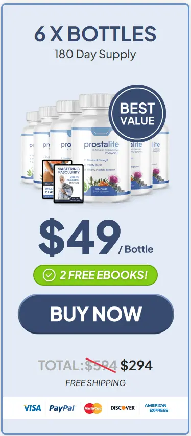 ProstaLite - order-now-( One Hundred Eighty Days Supply)-image